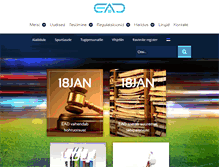 Tablet Screenshot of antidoping.ee