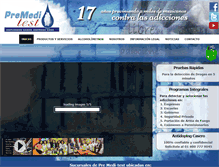 Tablet Screenshot of antidoping.com.mx